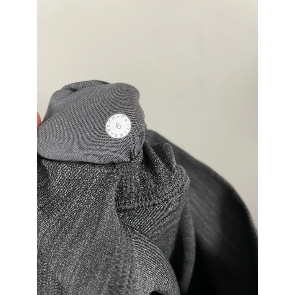 Lululemon Wunder Under Hi-Rise‎ 7/8 Tight in Heathered Black Size 6 Athleisure